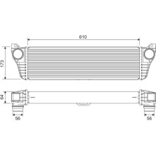 Valeo | Ladeluftkühler | 818322