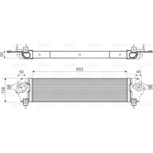 Valeo | Ladeluftkühler | 818589