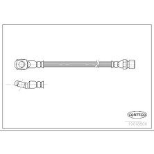 Corteco | Bremsschlauch | 19018806