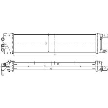 NRF | Kühler, Motorkühlung | 550026