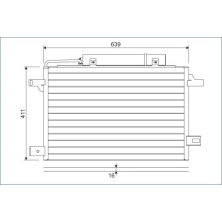 Valeo | Kondensator, Klimaanlage | 814249