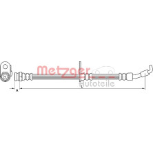 Metzger | Bremsschlauch | 4110876