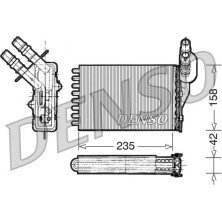 Denso | Wärmetauscher, Innenraumheizung | DRR23001