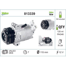 Valeo | Kompressor, Klimaanlage | 813339