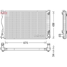 Denso | Kühler, Motorkühlung | DRM02028