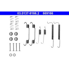 ATE | Zubehörsatz, Bremsbacken | 03.0137-9166.2