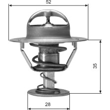 Gates | Thermostat, Kühlmittel | TH04382G1