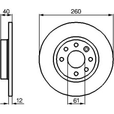 BOSCH | Bremsscheibe | 0 986 478 386