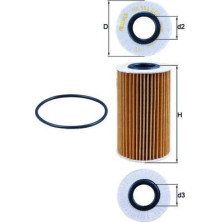 Knecht | Ölfilter | OX 554D1