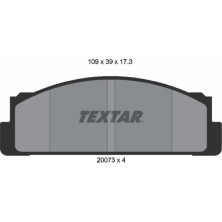 Textar | Bremsbelagsatz, Scheibenbremse | 2007304