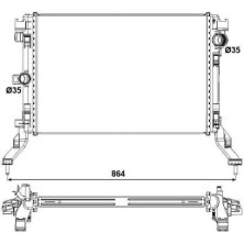 NRF | Kühler, Motorkühlung | 53026