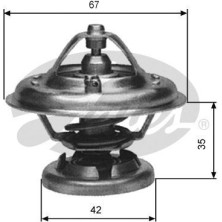 Gates | Thermostat, Kühlmittel | TH12685G1