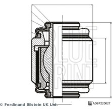 Blue Print | Lagerung, Lenker | ADBP860194