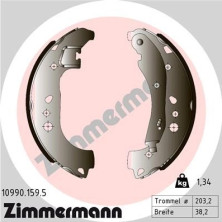 Zimmermann | Bremsbackensatz | 10990.159.5