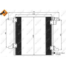 NRF | Kondensator, Klimaanlage | 35579