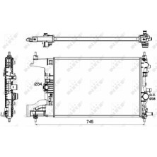 NRF | Kühler, Motorkühlung | 53148