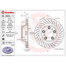 Brembo | Bremsscheibe | 09.D935.11