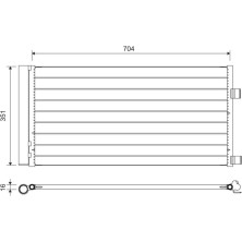 Valeo | Kondensator, Klimaanlage | 814378