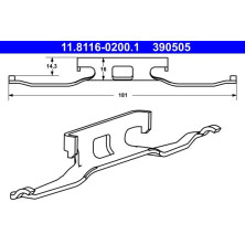 ATE | Feder, Bremssattel | 11.8116-0200.1