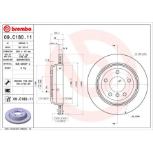 Brembo | Bremsscheibe | 09.C180.11