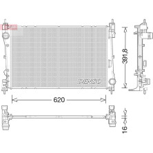 Denso | Kühler, Motorkühlung | DRM13017