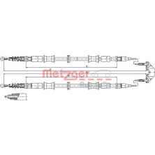 Metzger | Seilzug, Feststellbremse | 11.5866