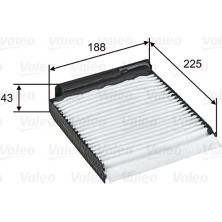 Valeo | Filter, Innenraumluft | 698753