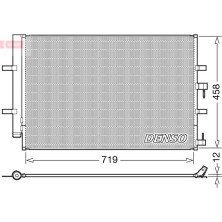 Denso | Kondensator, Klimaanlage | DCN10036