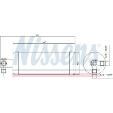 Nissens | Trockner, Klimaanlage | 95980