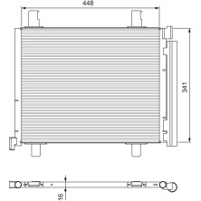 Valeo | Kondensator, Klimaanlage | 814168