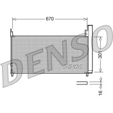 Denso | Kondensator, Klimaanlage | DCN50037