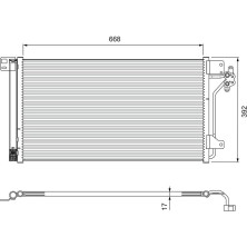 Valeo | Kondensator, Klimaanlage | 814015