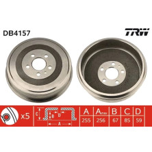 TRW | Bremstrommel | DB4157