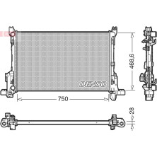 Denso | Kühler, Motorkühlung | DRM09175