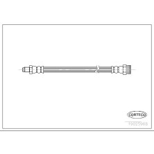 Corteco | Bremsschlauch | 19025968