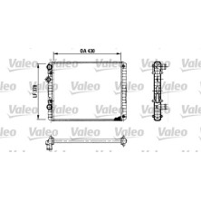 Valeo | Kühler, Motorkühlung | 730956