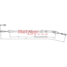 Metzger | Seilzug, Feststellbremse | 10.9513