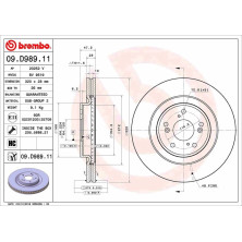 Brembo | Bremsscheibe | 09.D989.11