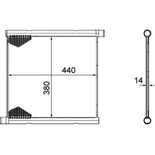 Mahle | Kühler, Motorkühlung | CR 1124 000P