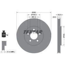 Textar | Bremsscheibe | 92269303