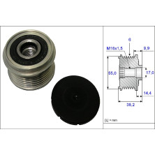 INA | Generatorfreilauf | 535 0216 10