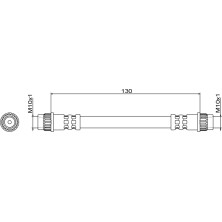 Metzger | Bremsschlauch | 4111837