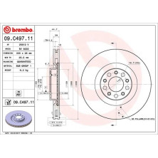 Brembo | Bremsscheibe | 09.C497.11