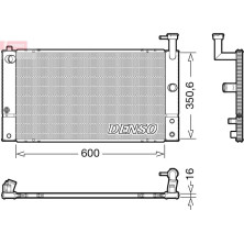 Denso | Kühler, Motorkühlung | DRM50133