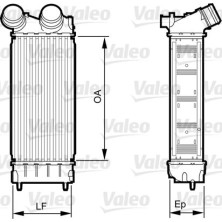 Valeo | Ladeluftkühler | 818226