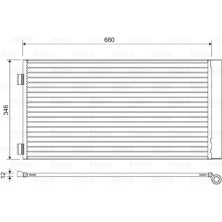 Valeo | Kondensator, Klimaanlage | 814408