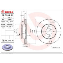 Brembo | Bremsscheibe | 09.C935.11