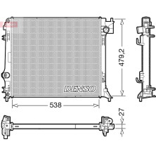 Denso | Kühler, Motorkühlung | DRM46064