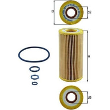 Knecht | Ölfilter | OX 383D