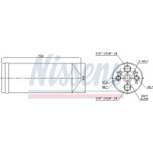 Nissens | Trockner, Klimaanlage | 95523